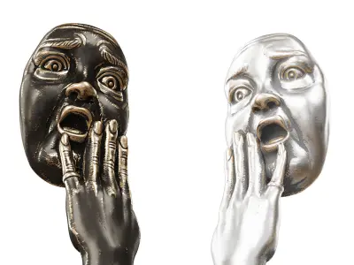 Creative Sculpture Astonishment 3D model