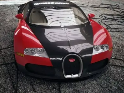 Bugatti Veyron 3D model