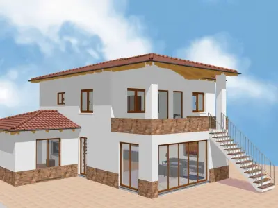 House 27 3D print model