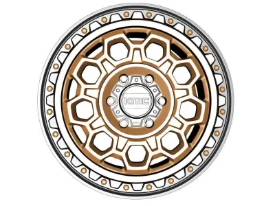 WHEEL KMC  KM545 TREK MATTE BRONZE 3D model