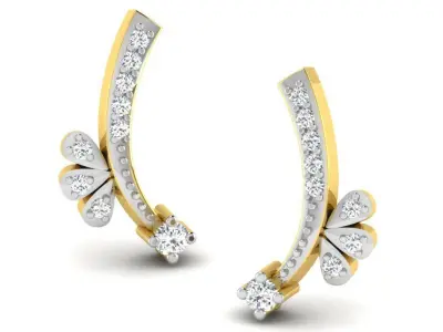 Women Earring 3D print model purchase