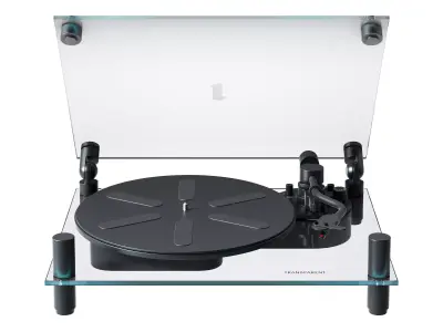 Transparent Turntable Player by Transparent 3D model