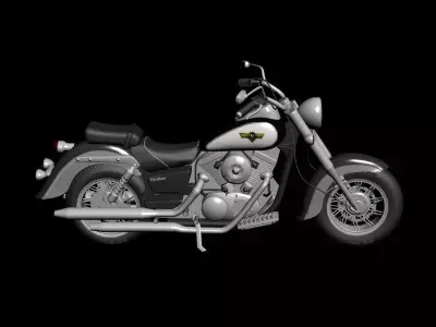 Bikes honda shadow 3D model