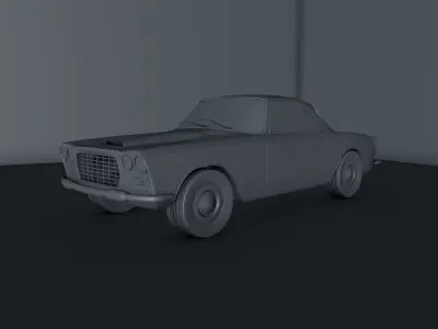 lancia flaminia gt 3D model
