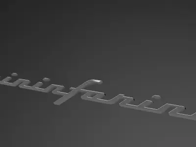 Pininfarina logo 3D model