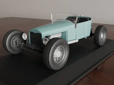 Model T Hot Rod 3D print model