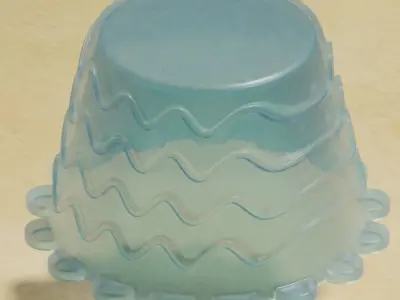 Transparent Pot 3D model