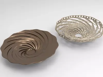 Vase Voronoi 52 3D print model