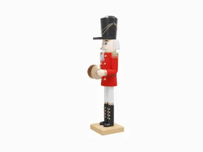 Nutcracker wooden 3D model