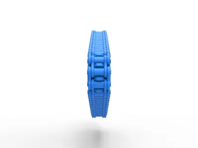 Chain drive Version 4 Scale 1 to 25 3D print model