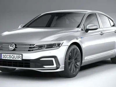 Volkswagen Passat GTE 2020 3D model