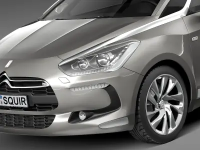 Citroen DS5 2013 3D model