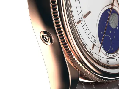 Rolex Cellini Moonphase 3D model