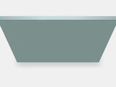 BODARP Drawer front 5 Low-poly 3D model