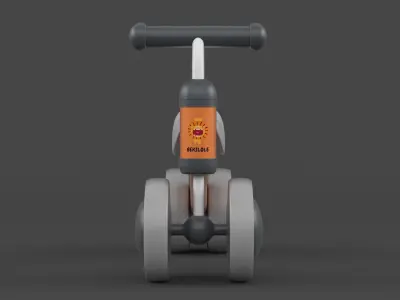 Baby Balance Bike 3D model