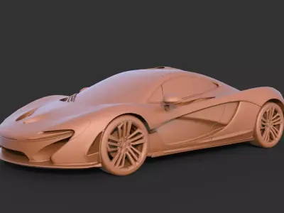 Mclaren P1 3D print model
