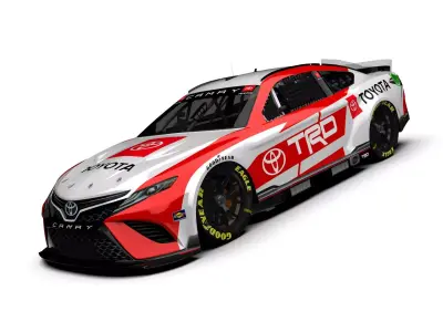Toyota Camry NASCAR NEXTGEN 2022 Low-poly 3D model