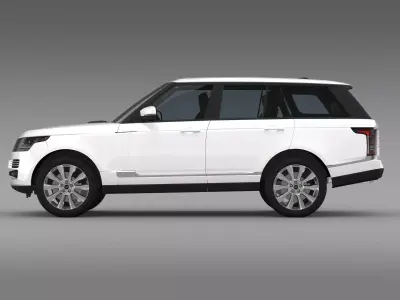Range Rover Supercharged L405 3D model