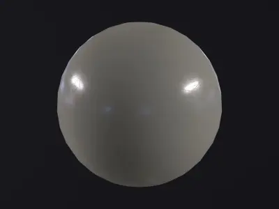 Pool Ball Low-poly 3D model