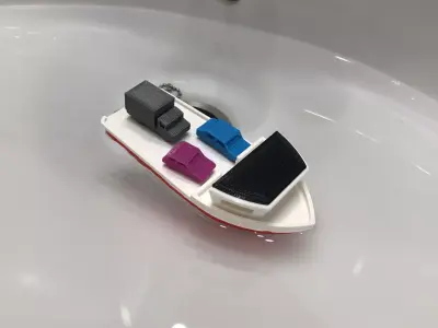 BOAT TOY BATH 3D print model