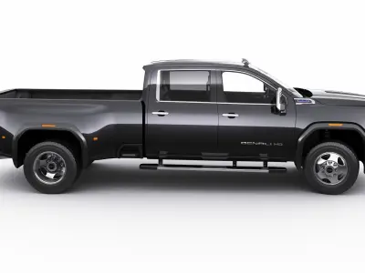 Sierra 3500HD Denali  2020 3D model