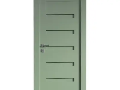 MODERN INTERIOR DOOR 15 3D model
