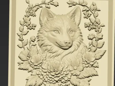 Wolf Cub A133 3D print model