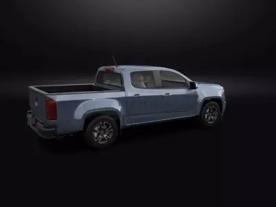 CHEVROLET COLORADO 2017 3D MODEL 3D model
