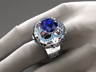 JEWELRY RING   o25 3D print model