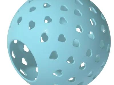 Fancy Lamp Top Cover 3D print model