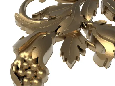  decorative pattern ready for 3D printing 3D model