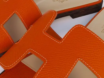 HERMES ORAN SANDAL 3D model