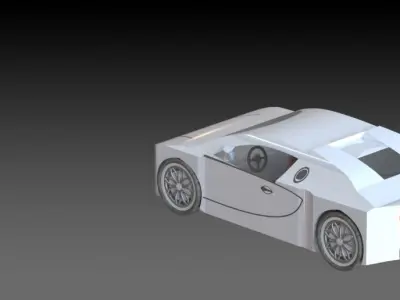 Bugatti Veyron 3D model