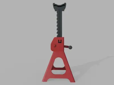 Jack Stand M1 Low-poly 3D model