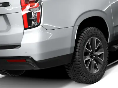 Chevrolet Z71 Suburban 2021 3D model