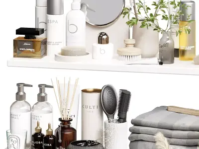 Bathroom Accessories 62 3D model