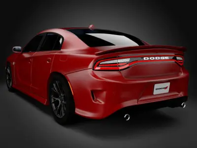 Dodge Charger Hellcat 2016 3D model