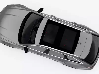 Audi RS6 Avant GT 2024 Low-poly 3D model