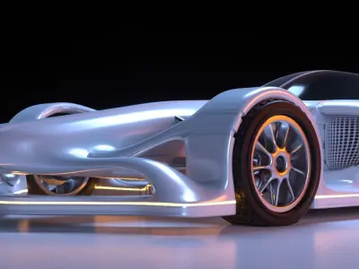 Future Racer 1 3D model