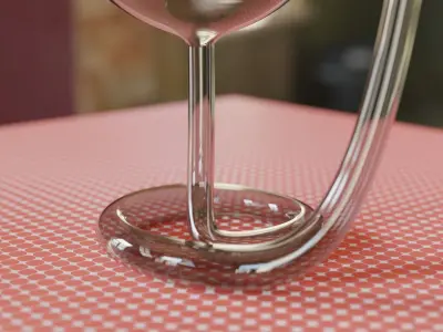 Cool glass  Free 3D model