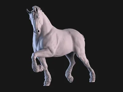 Horse 3D print model