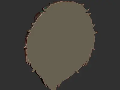 lion head 3D print model