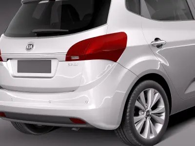 KIA Venga 2016 3D model