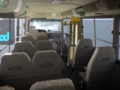 HK Van Left-Hand Drive 002 3D model