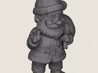 Santa Claus 3D print model 2
