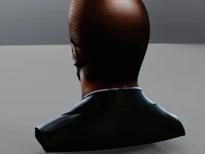 terminator bust 3D model