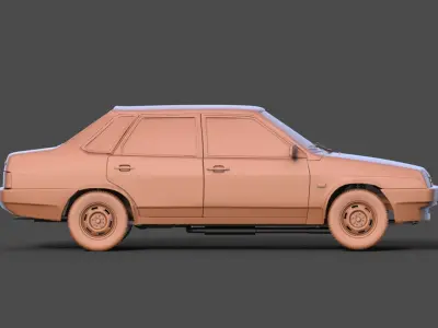 Vaz 21099 3D print model