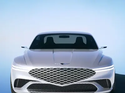 Genesis EV X Concept 2021 3D model