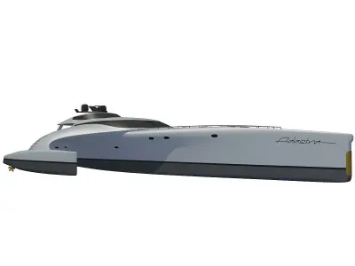 Luxury Yacht 3D model