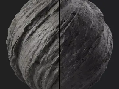 Rock Cliff Materials 01- Sbsar PBR 4K Seamless Texture
